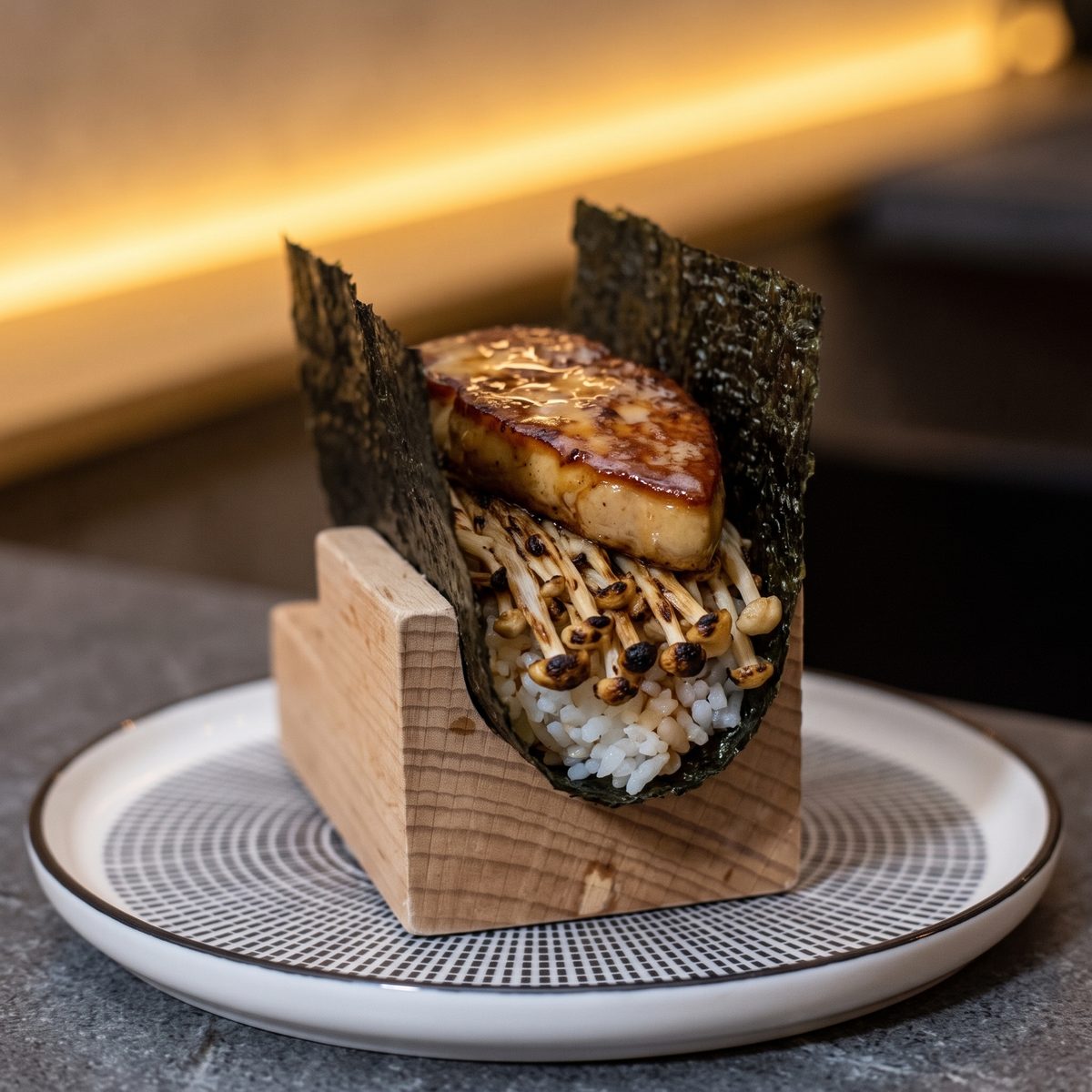 Enoki Foie Gras