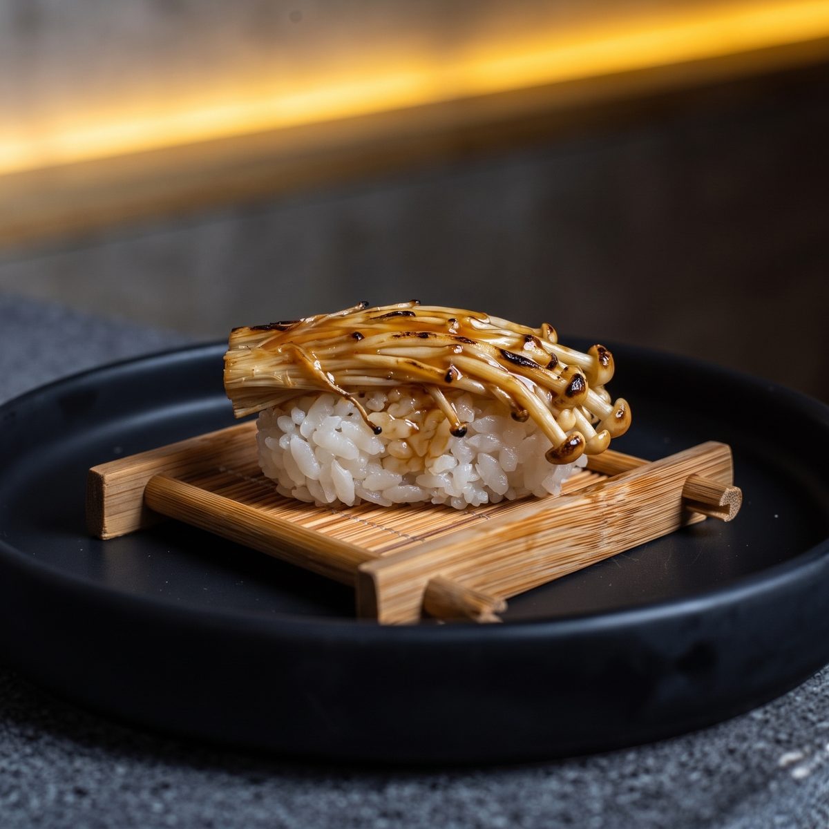 Nigiri de Enoki
