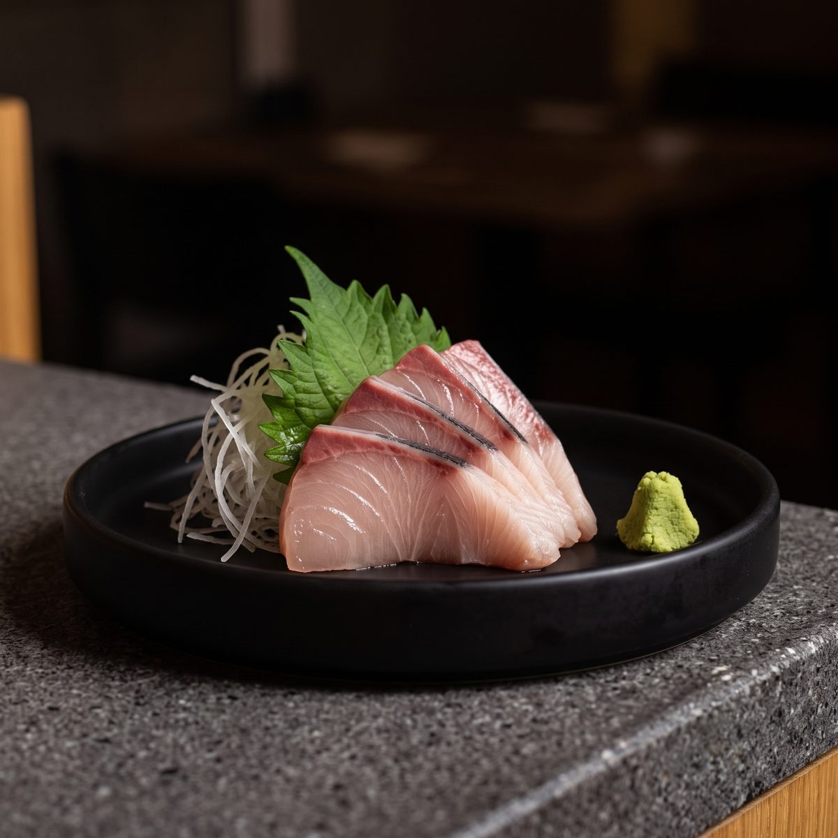 Sashimi de Hamachi